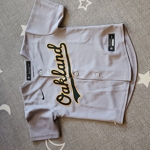Oakland A's kids jersey 3T unisex NWOT Nike